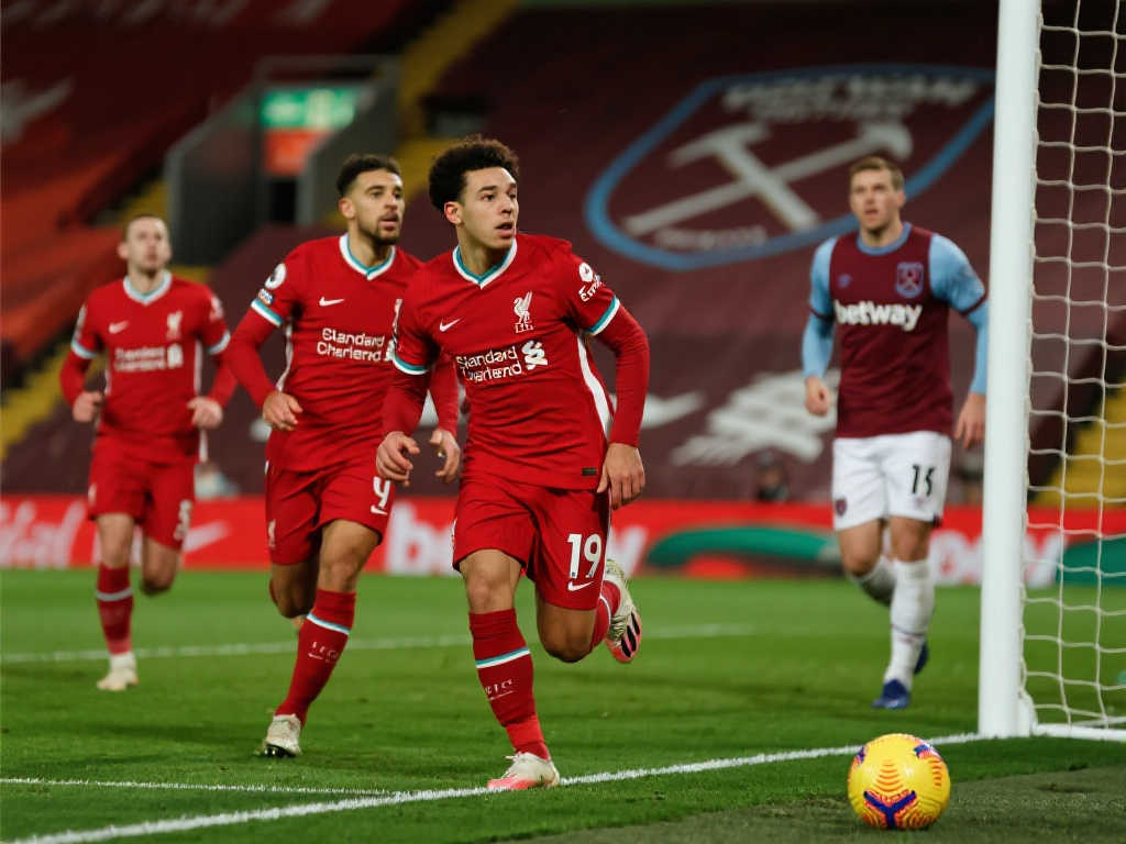 【英超】利物浦2-1力克西汉姆联，迪亚斯与范戴克建功