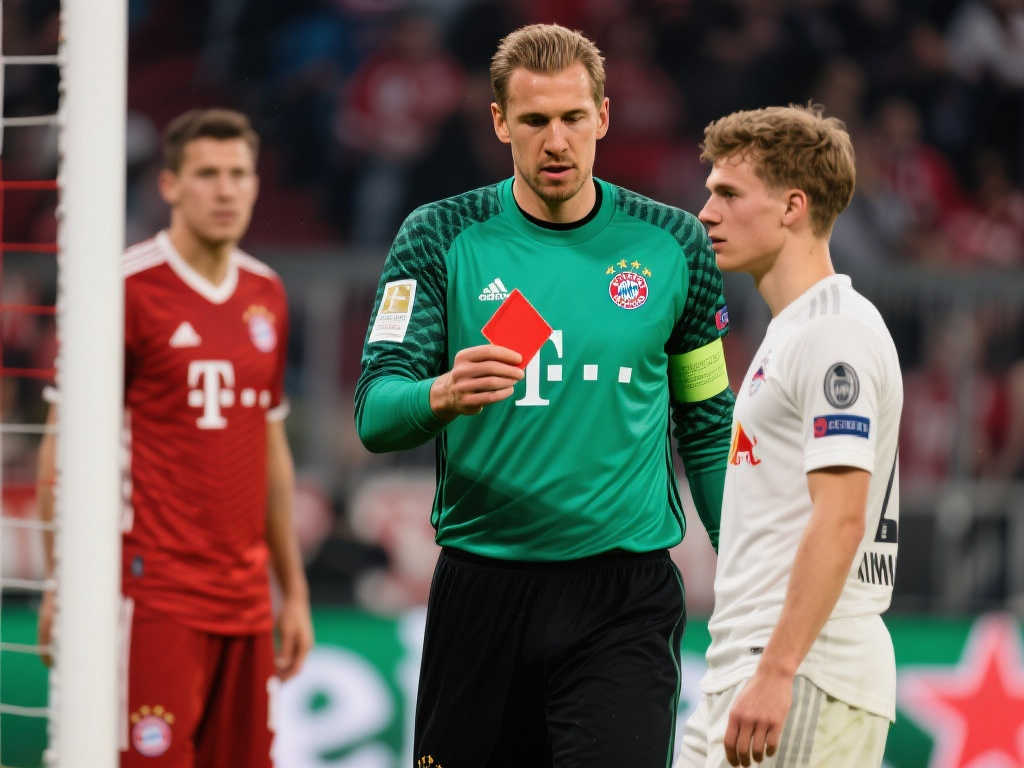 诺伊尔就红牌致歉,基米希认为红牌非关键因素 诺伊尔就红牌致歉,基米希认为红牌非关键因素